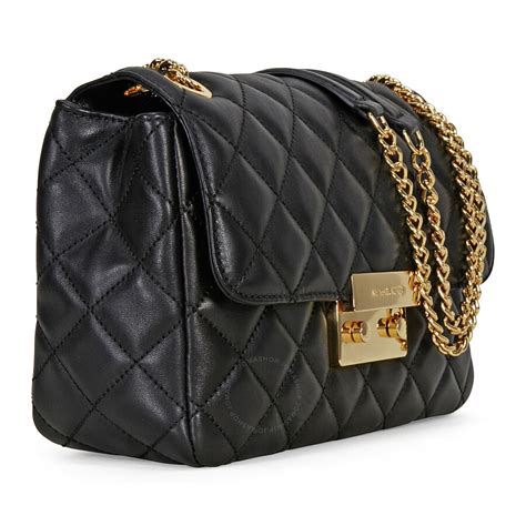 michael kors sloan large quilted leather shoulder bag|Michael Kors sloan shoulder bag.